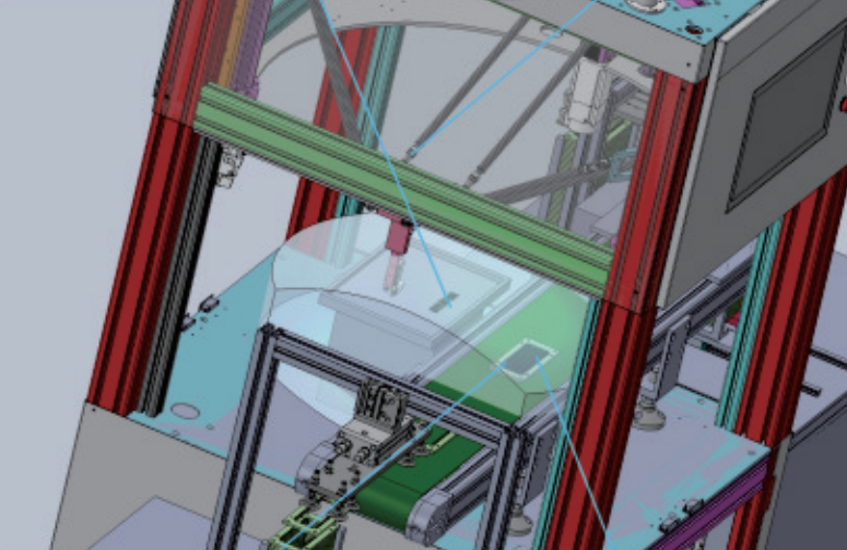 Spider-Arm Robotic Feeder Layout